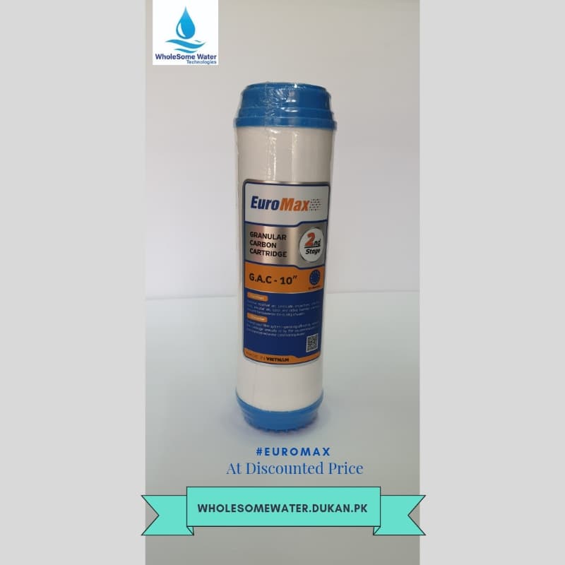 Euro Max Gac 2nd Stage Cartridge Imported Vietnam  for Water Filter - Ro Plant