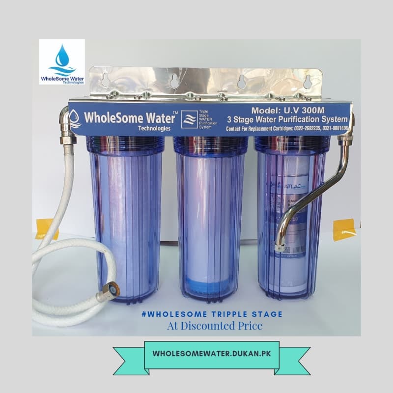 Wholesome - Triple Water Filter imported Vietnam