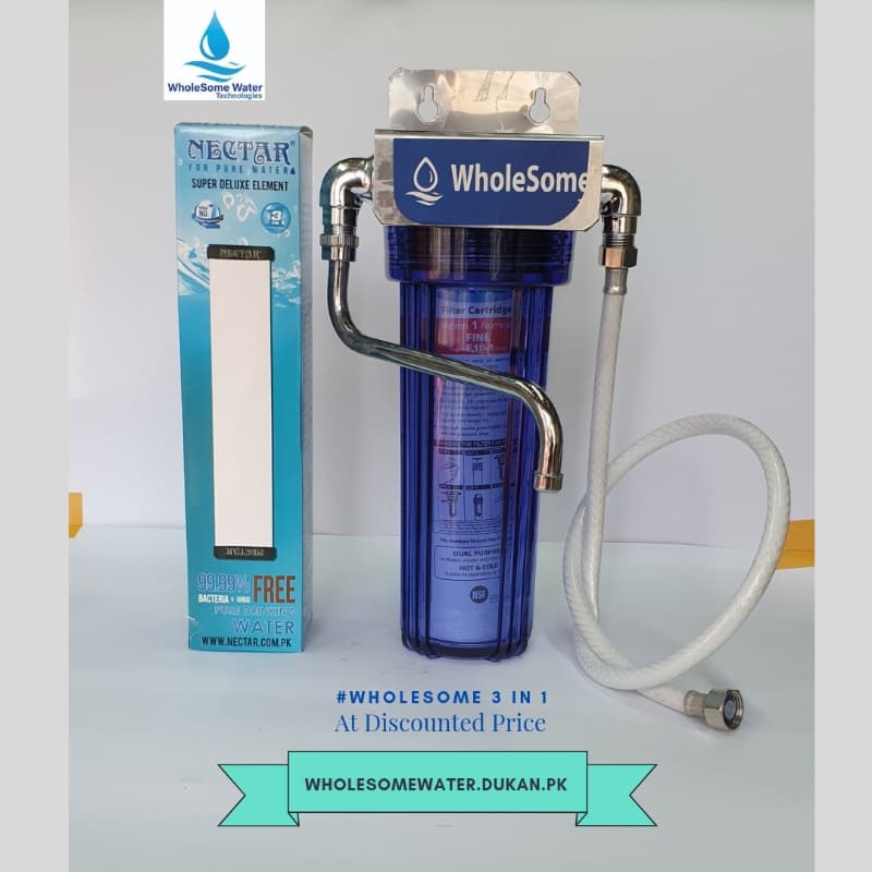 Wholesome Vietnam 3 in 1 Water Purifier  With Nectar Ceramic Cartridge bact