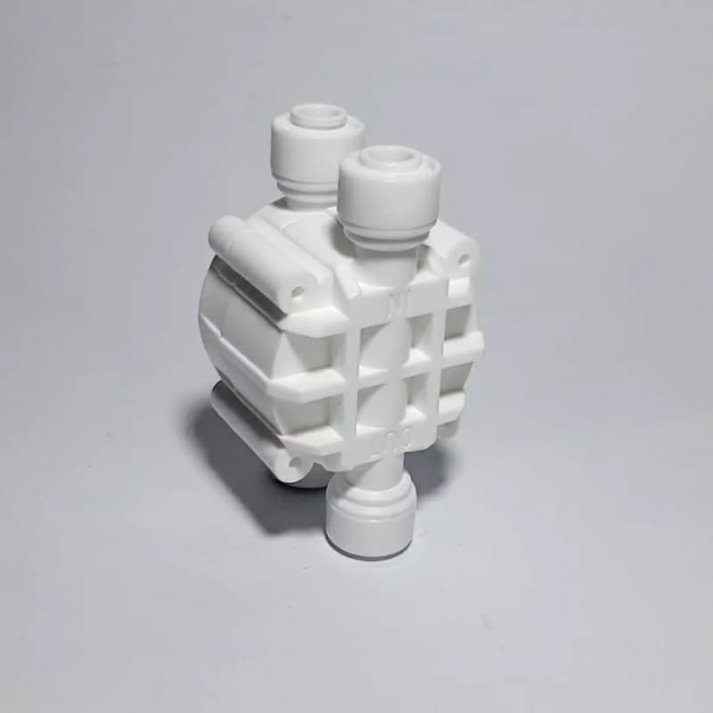 Ro 4 way valve diaphragm valve fitting for ro plant 1/4"